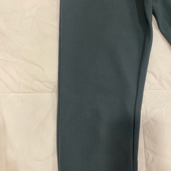 Zara Green High Waist Leggings XS - Picture 12 of 13
